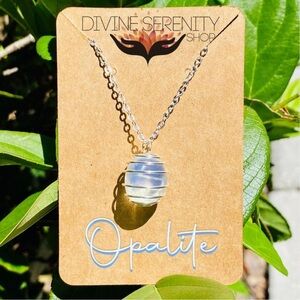 Opalite Crystal Necklace